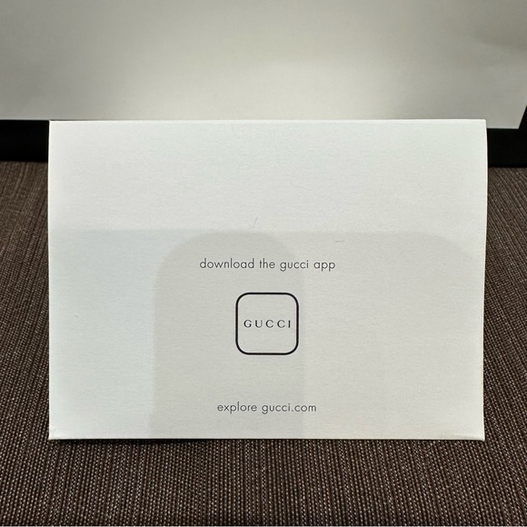 Authentic GUCCI gift box with gift bag and small Gucci envelope - Picture 7 of 13